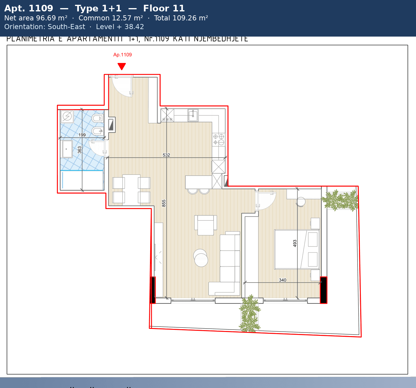 Floor plan A-11-09