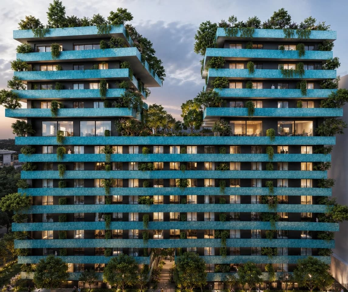 Azzure Living — elevacioni