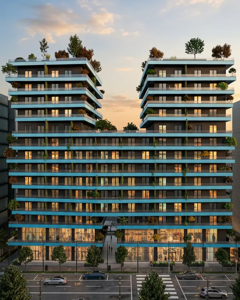 Azzure Living — fasada